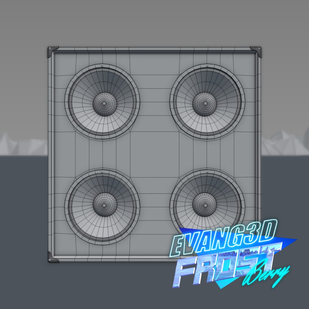 FrostBerry 4x12 OpenGL Speaker Cabinet preview image 4